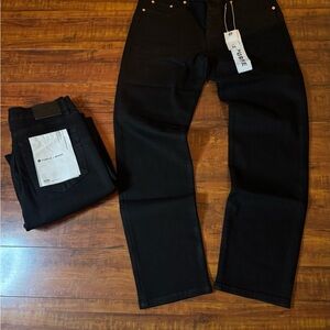 Pur Men's Straight Black Jeans